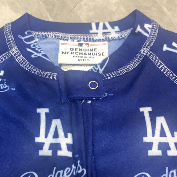 MLB - GENUINE MERCHANDISE - LA Dodgers - Pajamas - Baseball - 2T - Picture 2 of 16